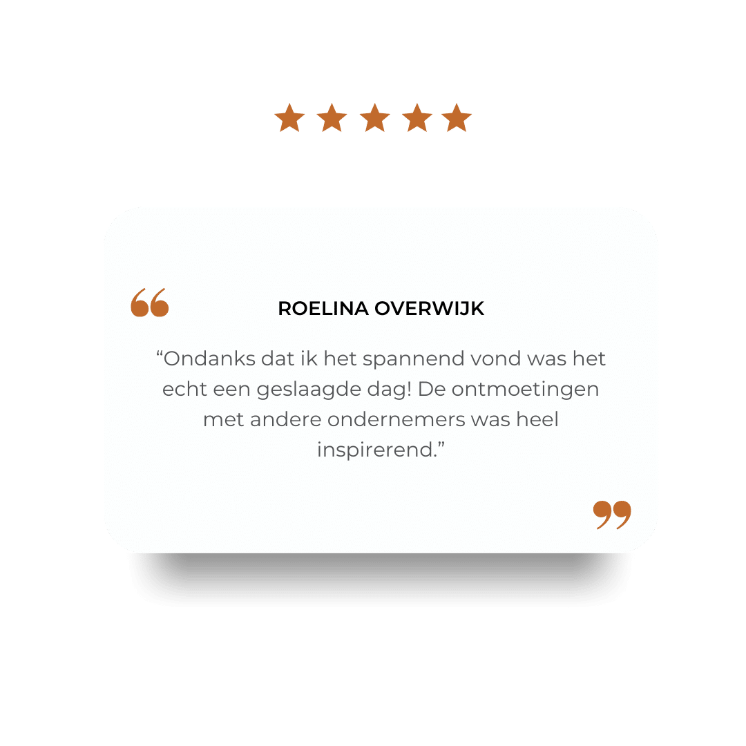 Review coworkdag SCHERP! Roelina